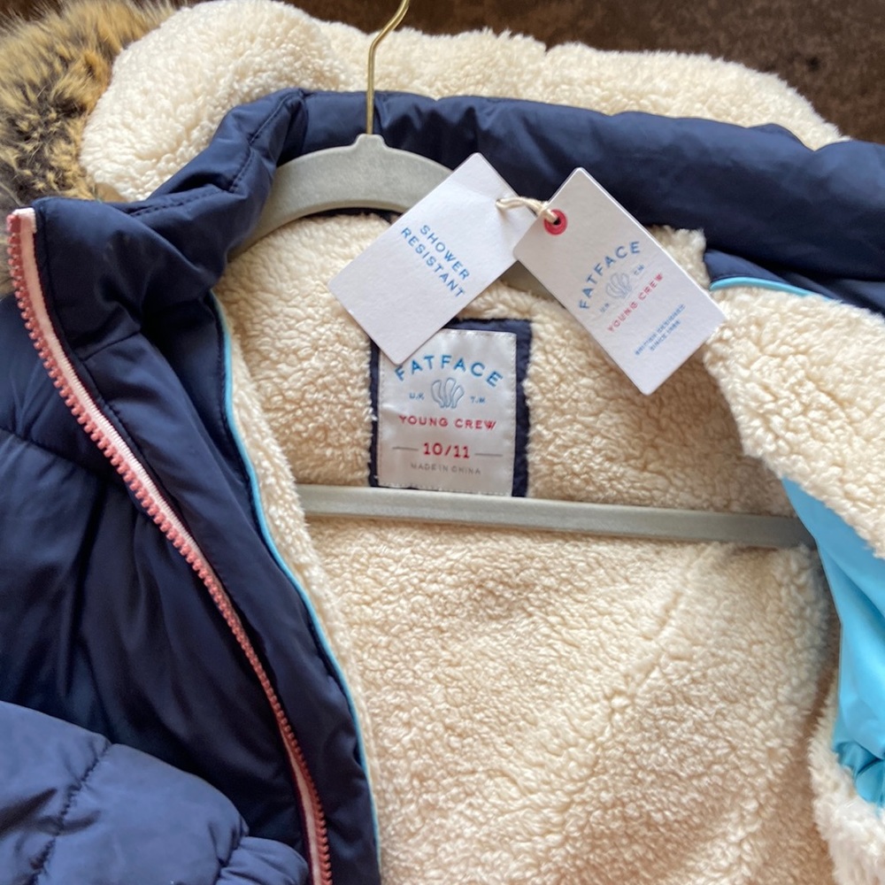 Girls size 10 winter jacket